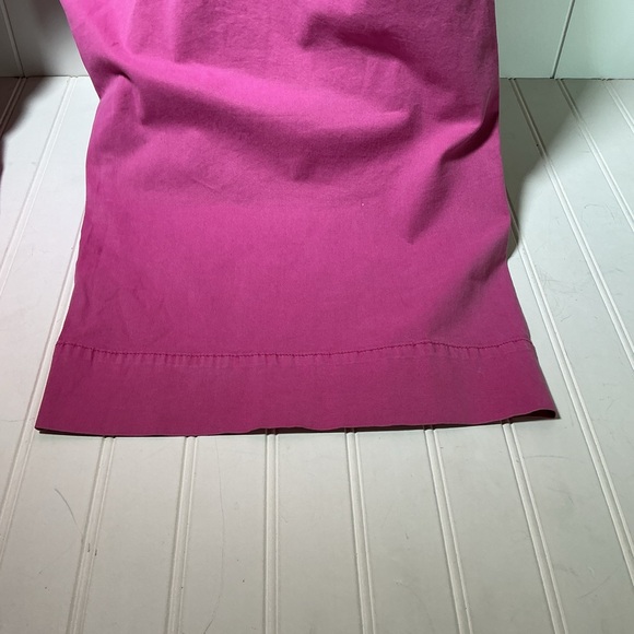 LC Lauren Conrad Women's Plus Size 26W Pink Super High Rise Wide Leg Crop Pants - Picture 5 of 11